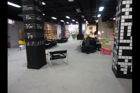 Selfridges pop-up library